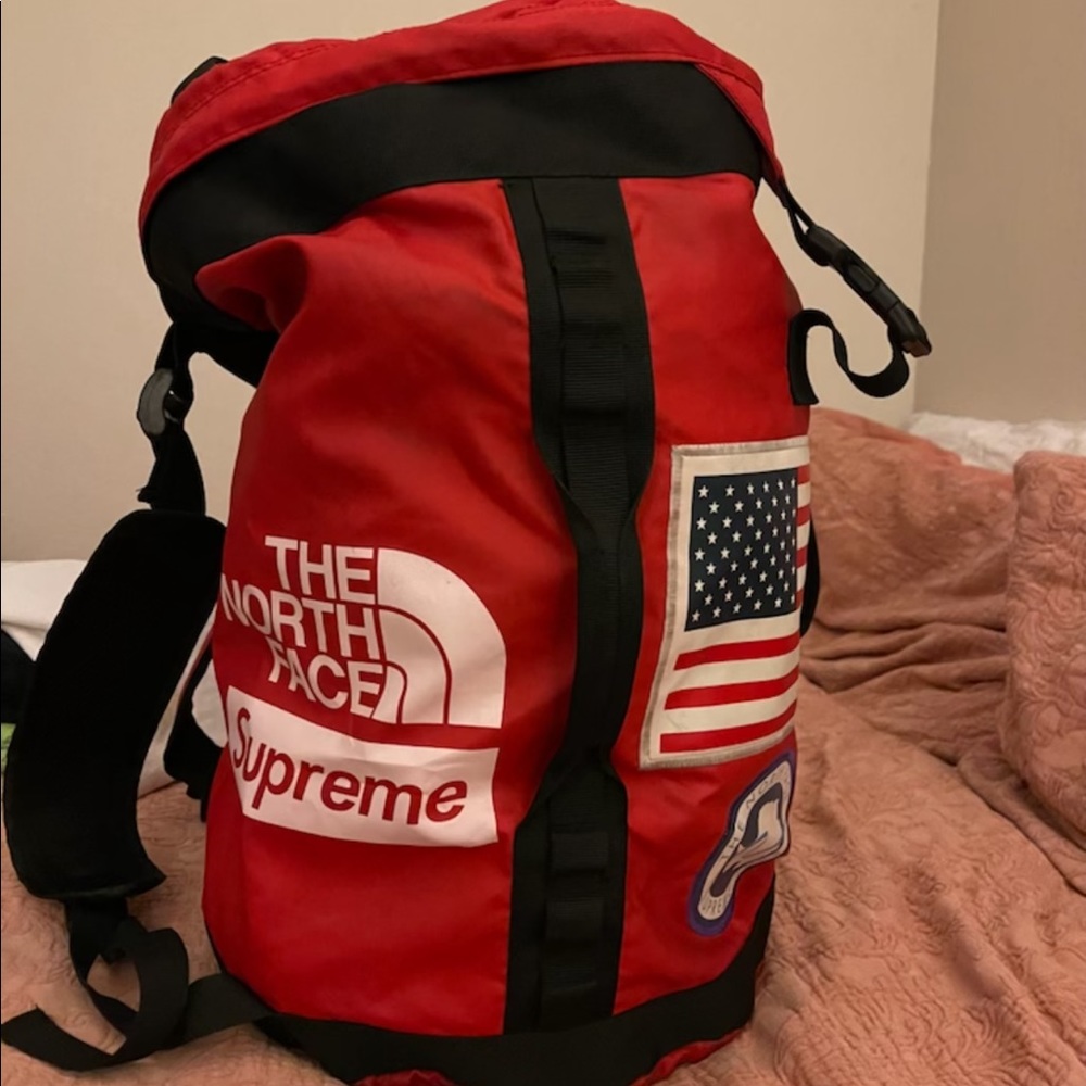 SUPREMExNORTH FACE big haul bag